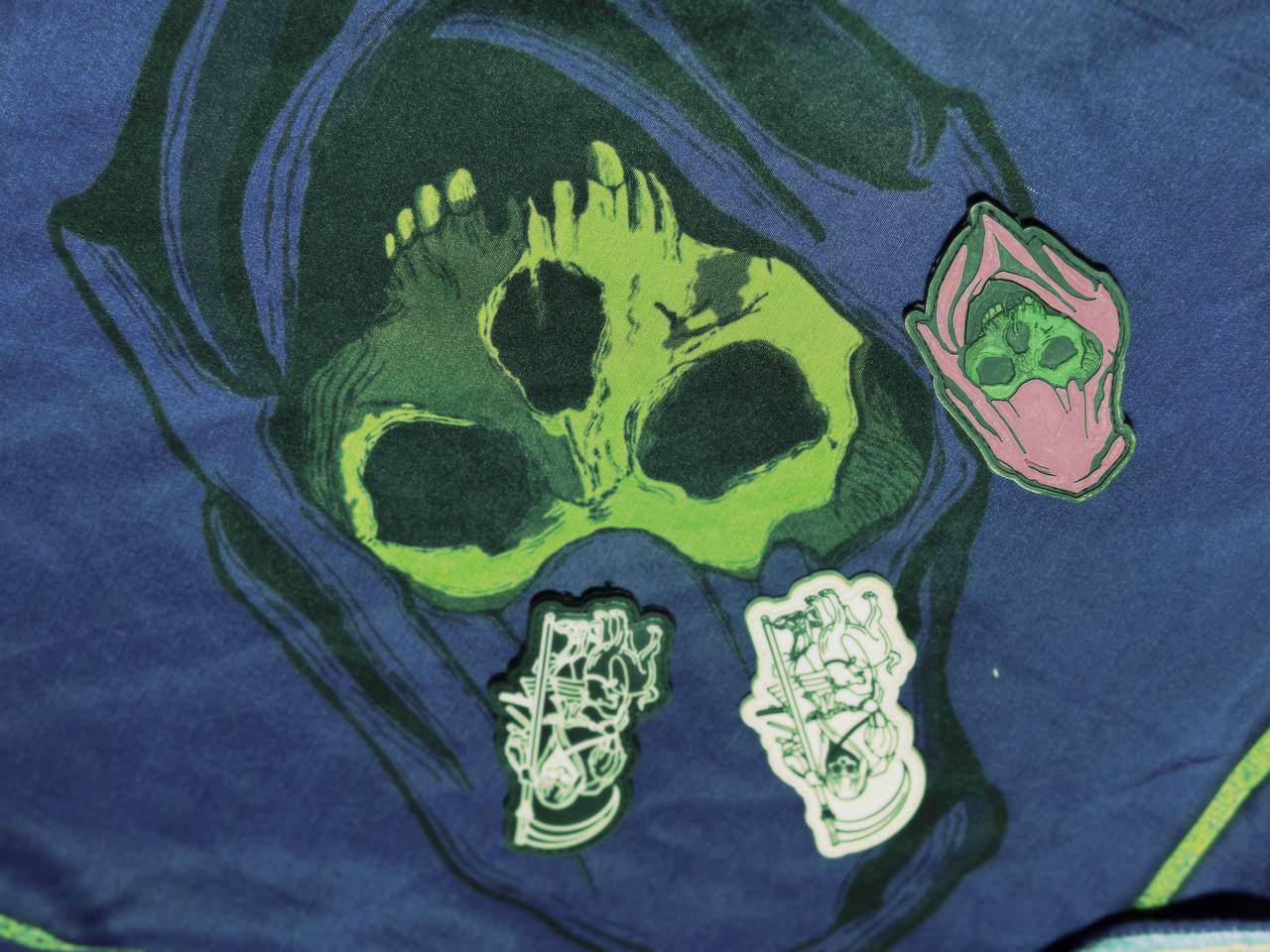 La Santa Ruelas Bandana and patches